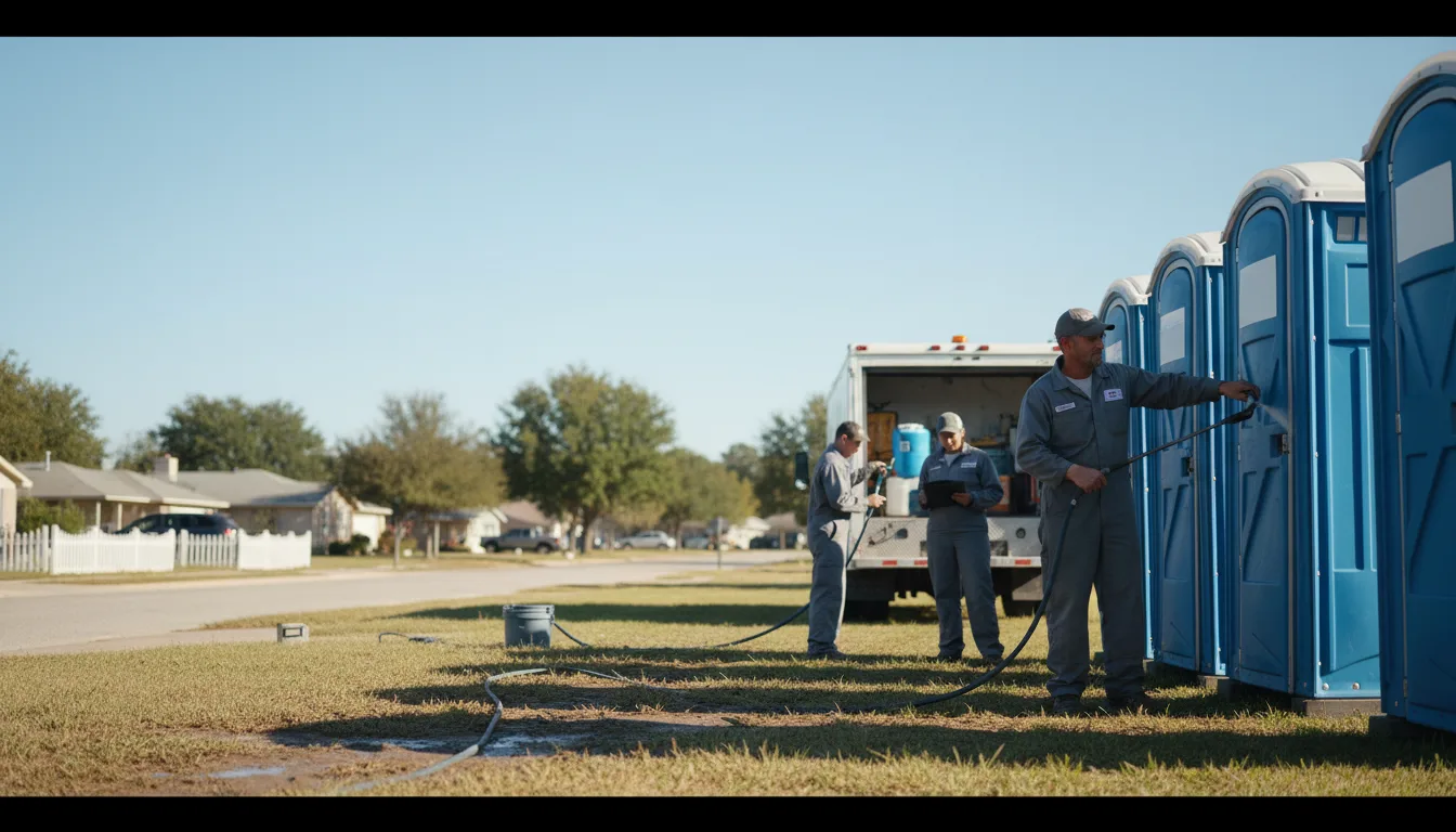 Long-Term Portable Toilet Rental in Hickory, MS near me